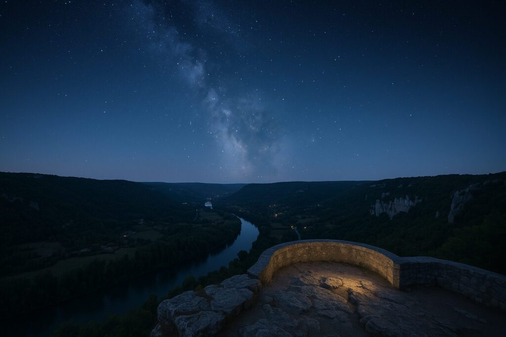 Mai, la vallée écoute le ciel : belvédères tranquilles pour une nuit étoilée